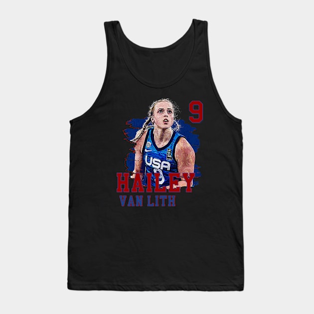 Hailey Van Lith | 9 Tank Top by Aloenalone